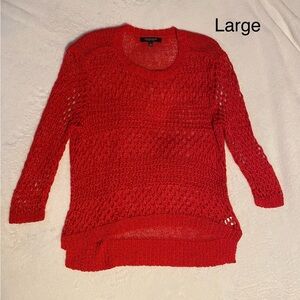 Christian Soriano crochet look blouse